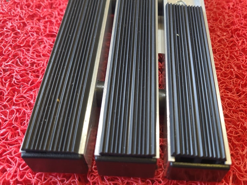 Lastik Dolgulu Alüminyum Paspas - Kauçuk Nervürlü Dış Mekan Paspası İstanbul